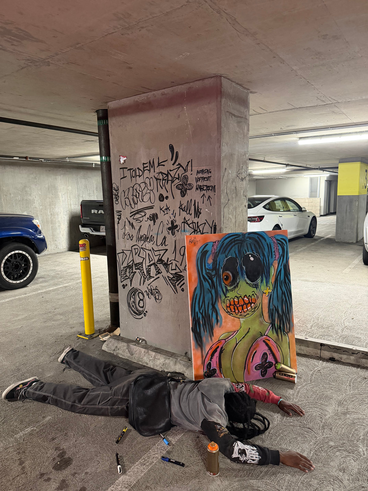 Luv Abominable crew on location